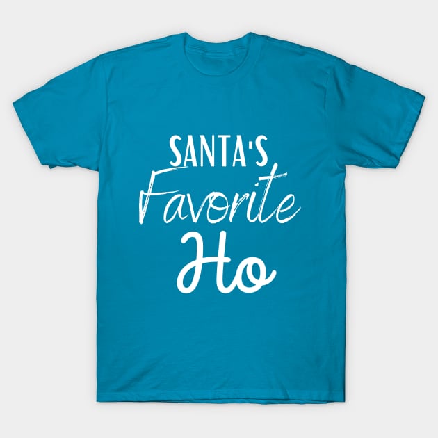 Santa Shirt, Santa's Favorite Ho Shirt, Couple Christmas Shirts, Couple Sweaters, Funny Christmas Shirt, Matching Christmas Shirts, Couples T-Shirt by RedDesign